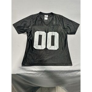 NFL Team Apparel Las‎ Vegas Raiders Football Womens Jersey T Shirt Top S